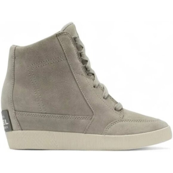 Sorel Women's Out N' About Wedge Boots Dove/Quarry Size 7.5 NEW - Picture 11 of 14
